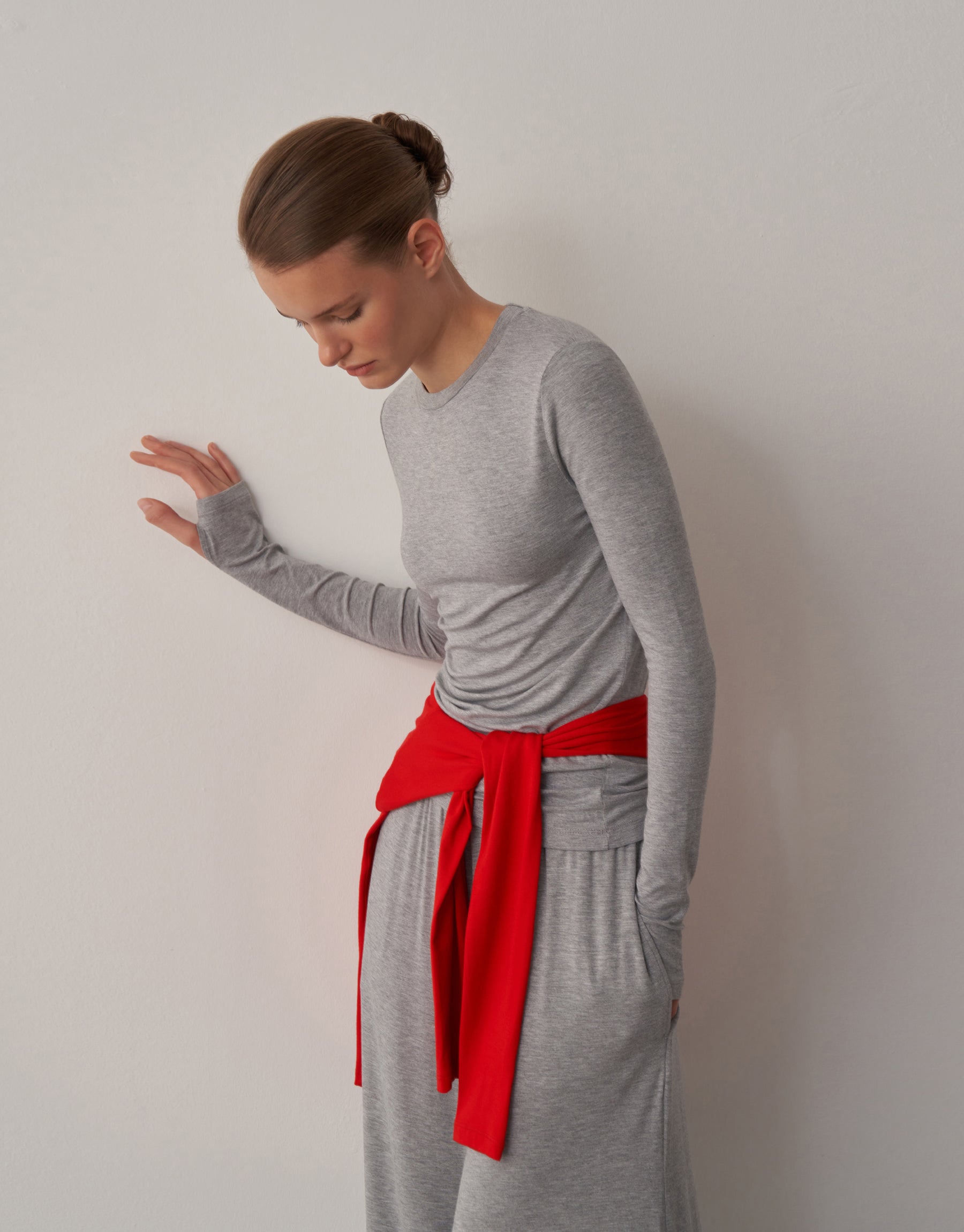 Fit Kesim Uzun Kollu Tişört