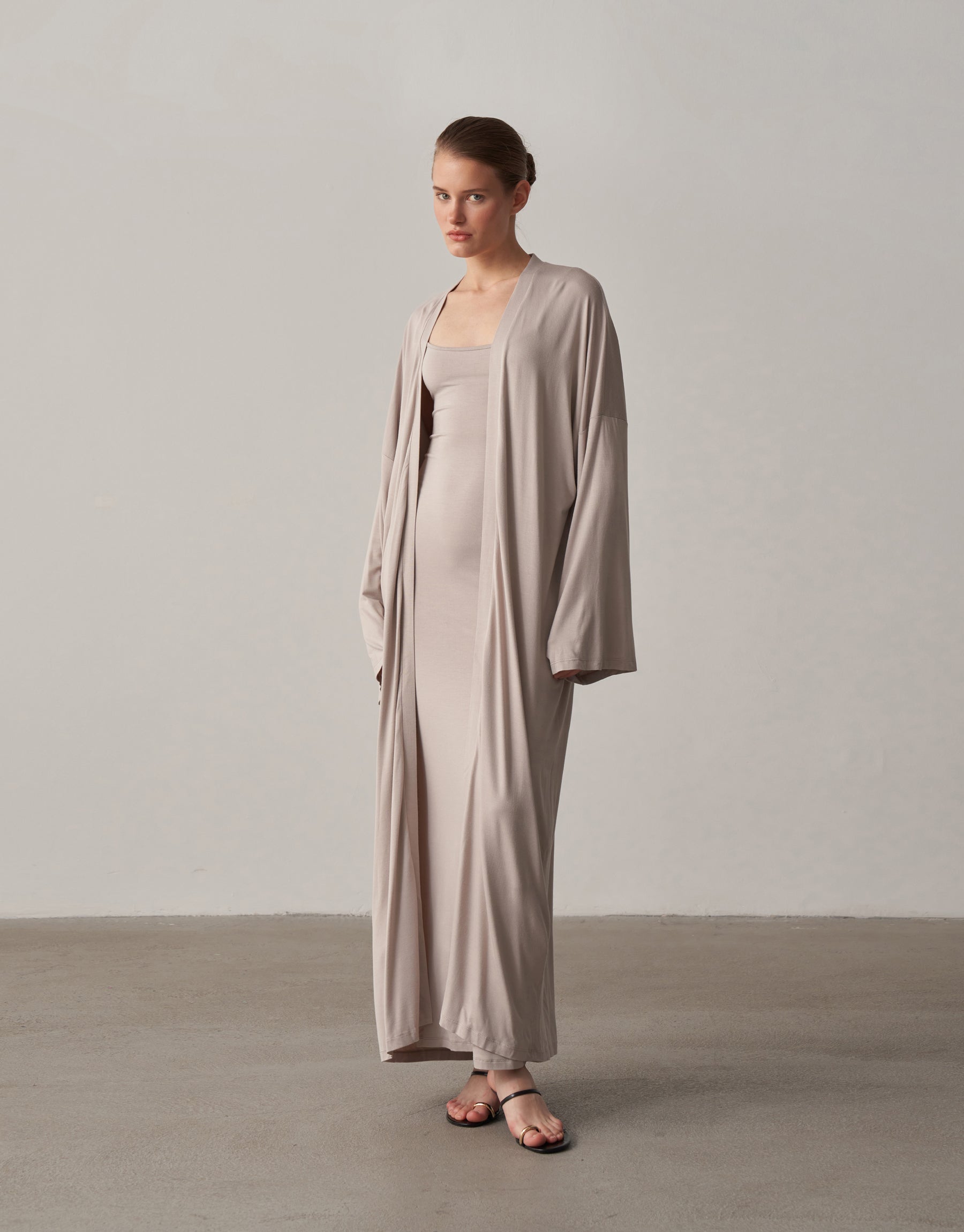 Palm Breeze Modern Kimono