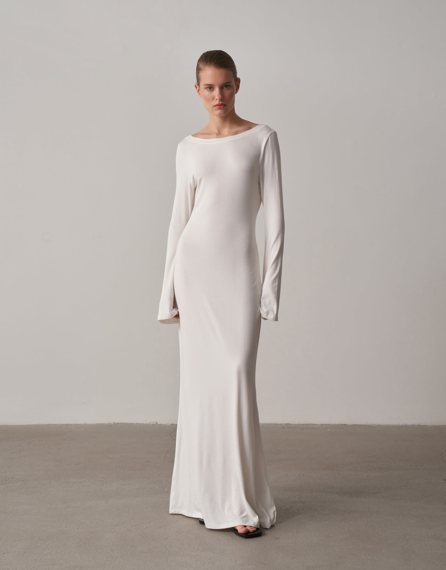 Bedenle Akan Lüks Maksi Elbise