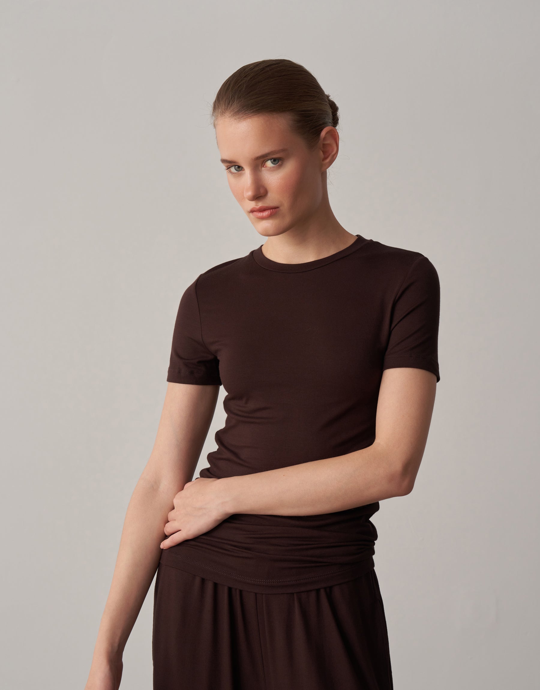 Fit Kesim Kısa Kollu Tişört