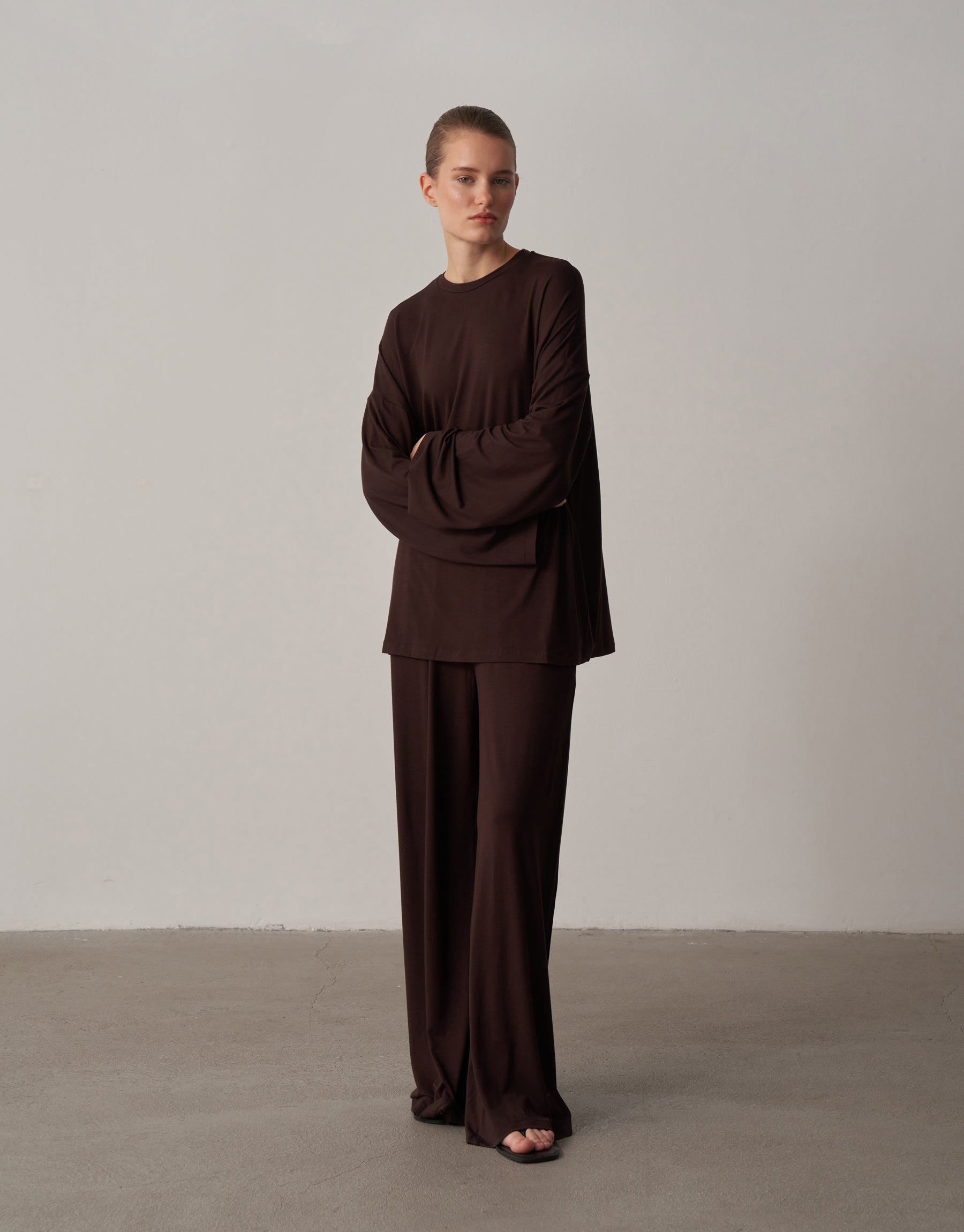 Relaxed Form Lie Blouse