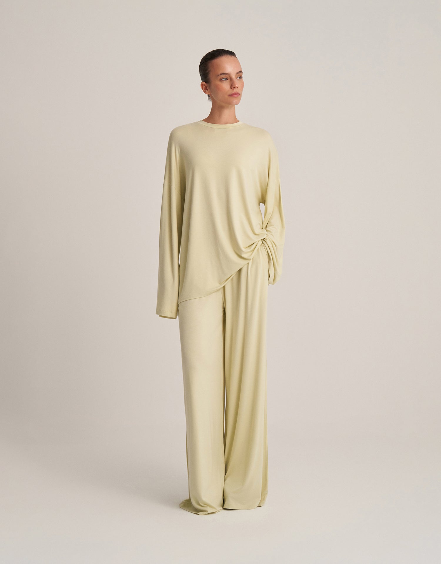 Relaxed Fit Blouse Lime