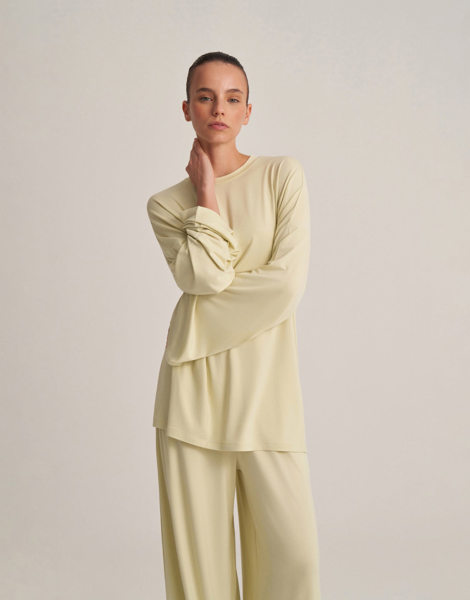 Relaxed Fit Blouse Lime