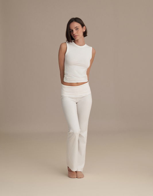 SIFIR KOLLU TOP EKRU