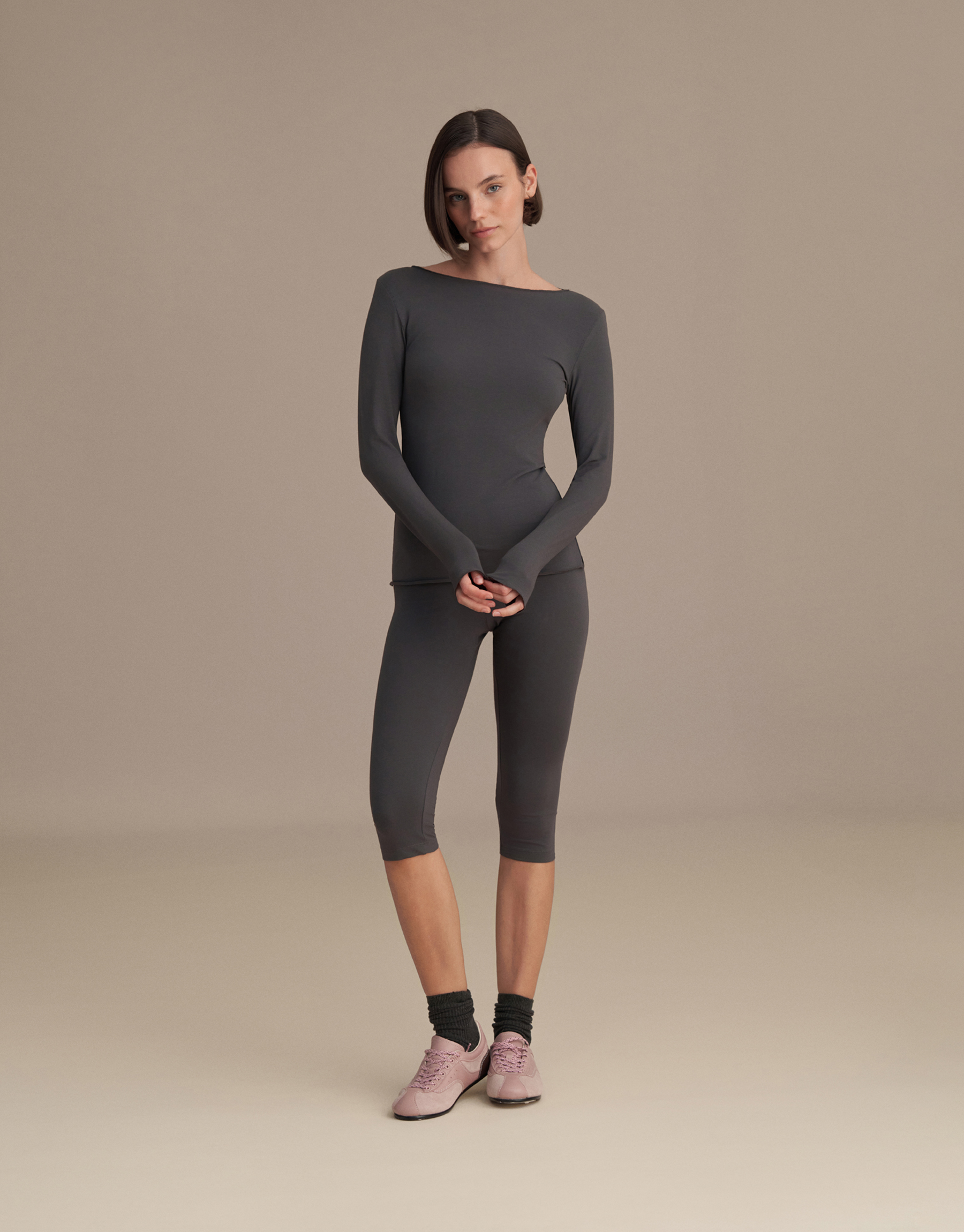 CAPRI LEGGINGS SMOKE GRAY