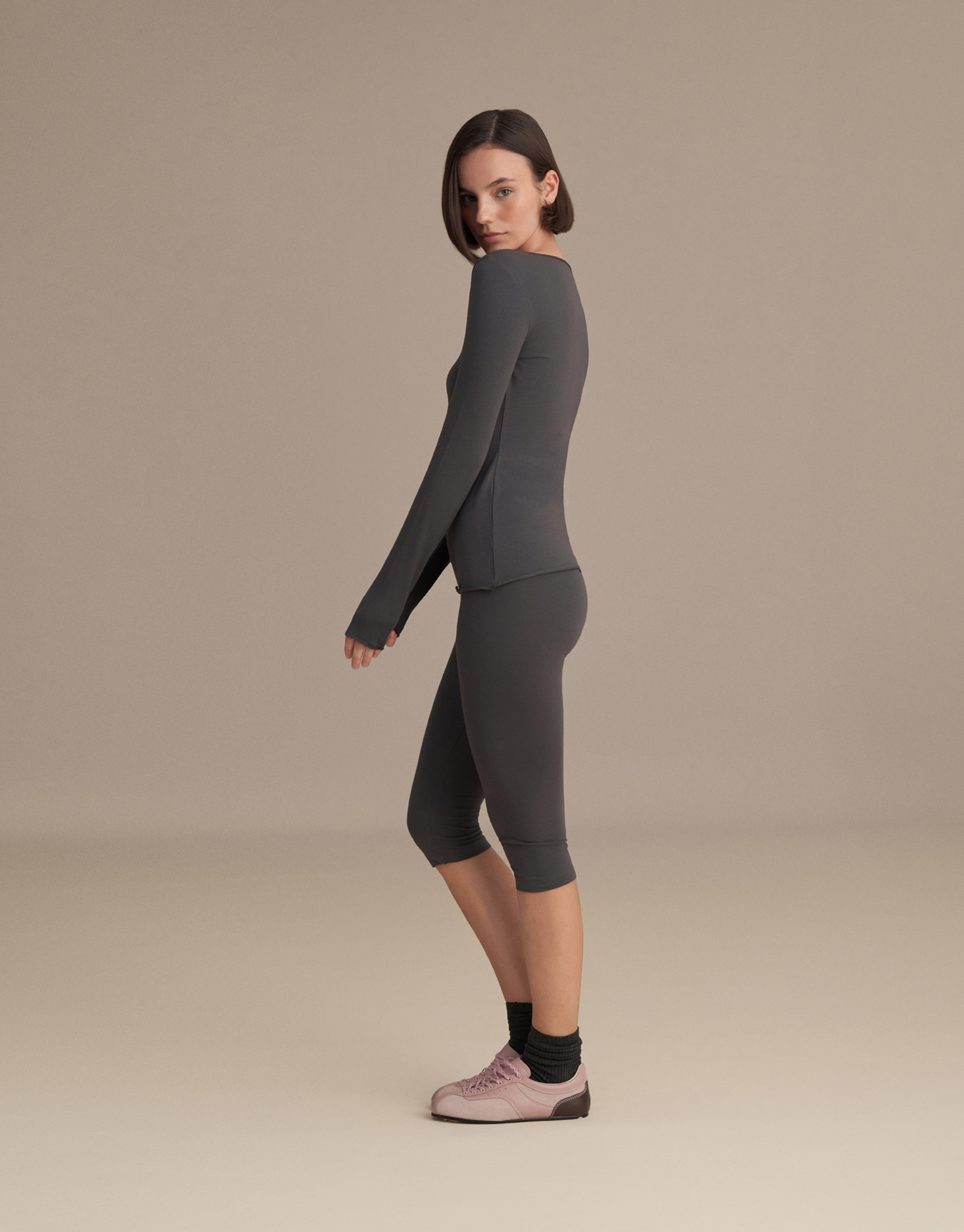CAPRI LEGGINGS SMOKE GRAY