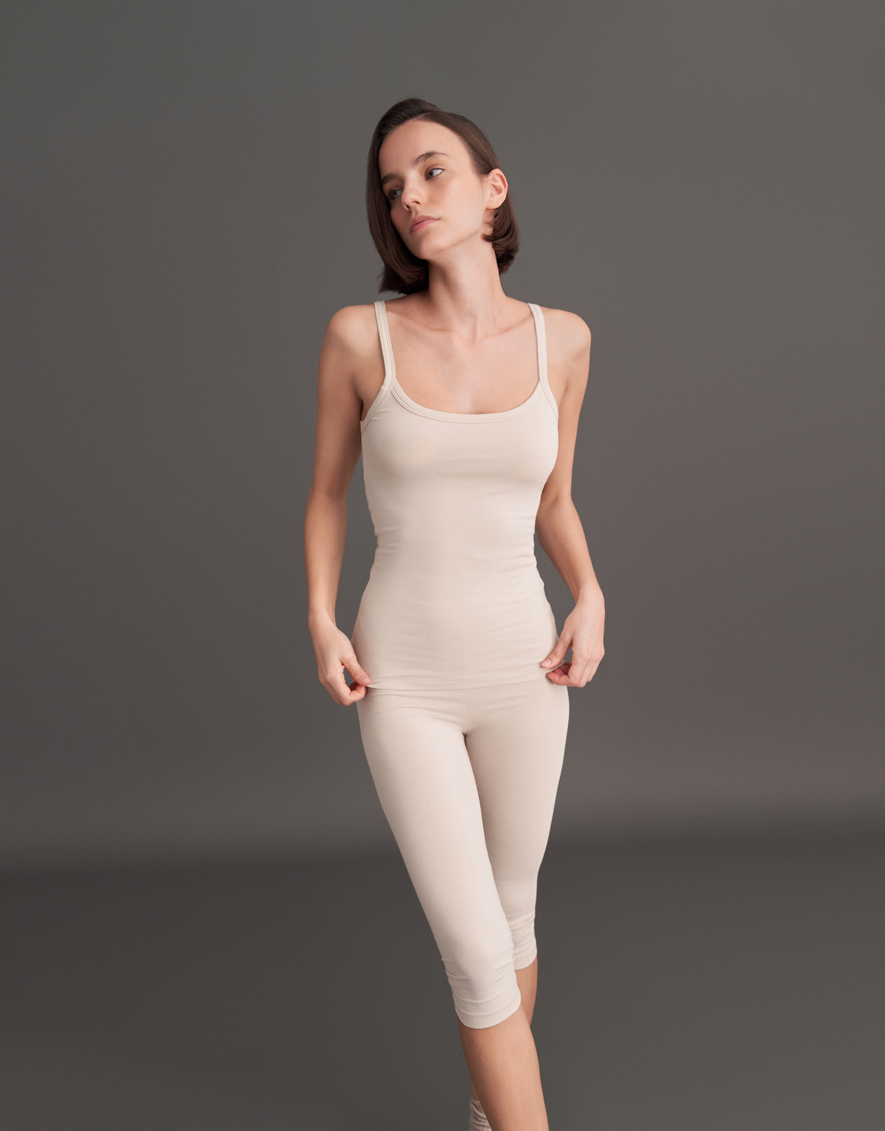 CAPRI LEGGINGS CREAM