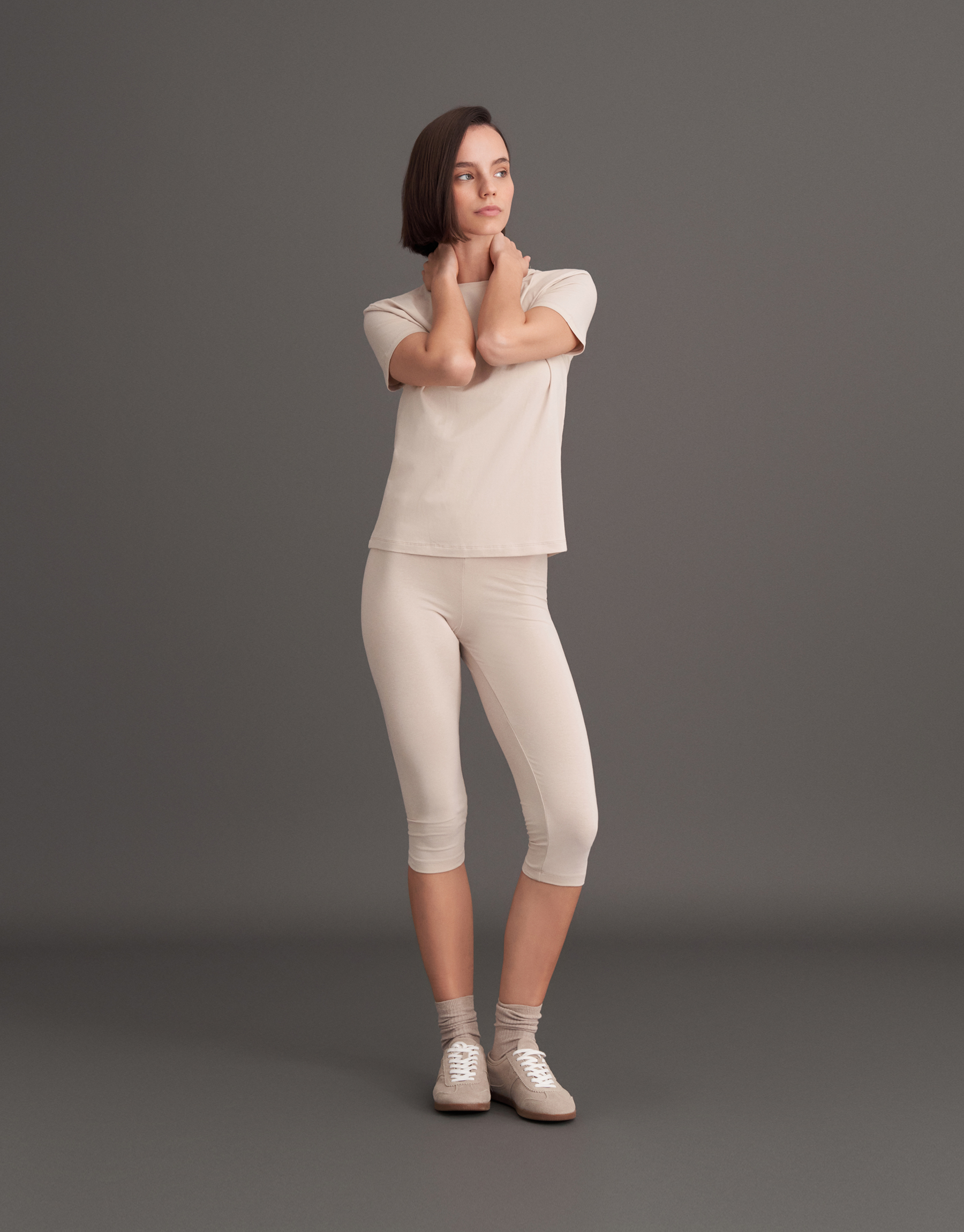 CAPRI LEGGINGS CREAM