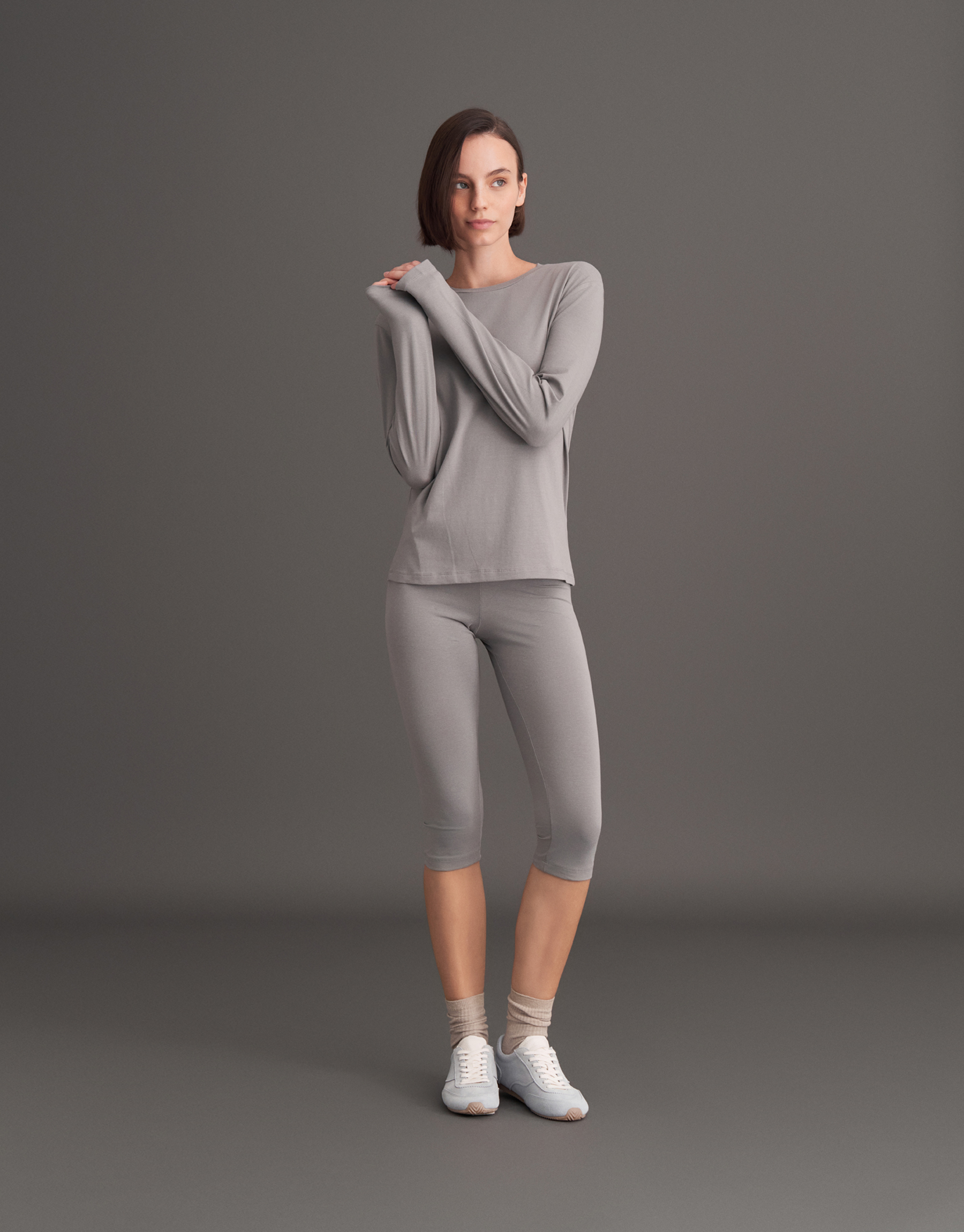 CAPRI LEGGINGS ASH GRAY